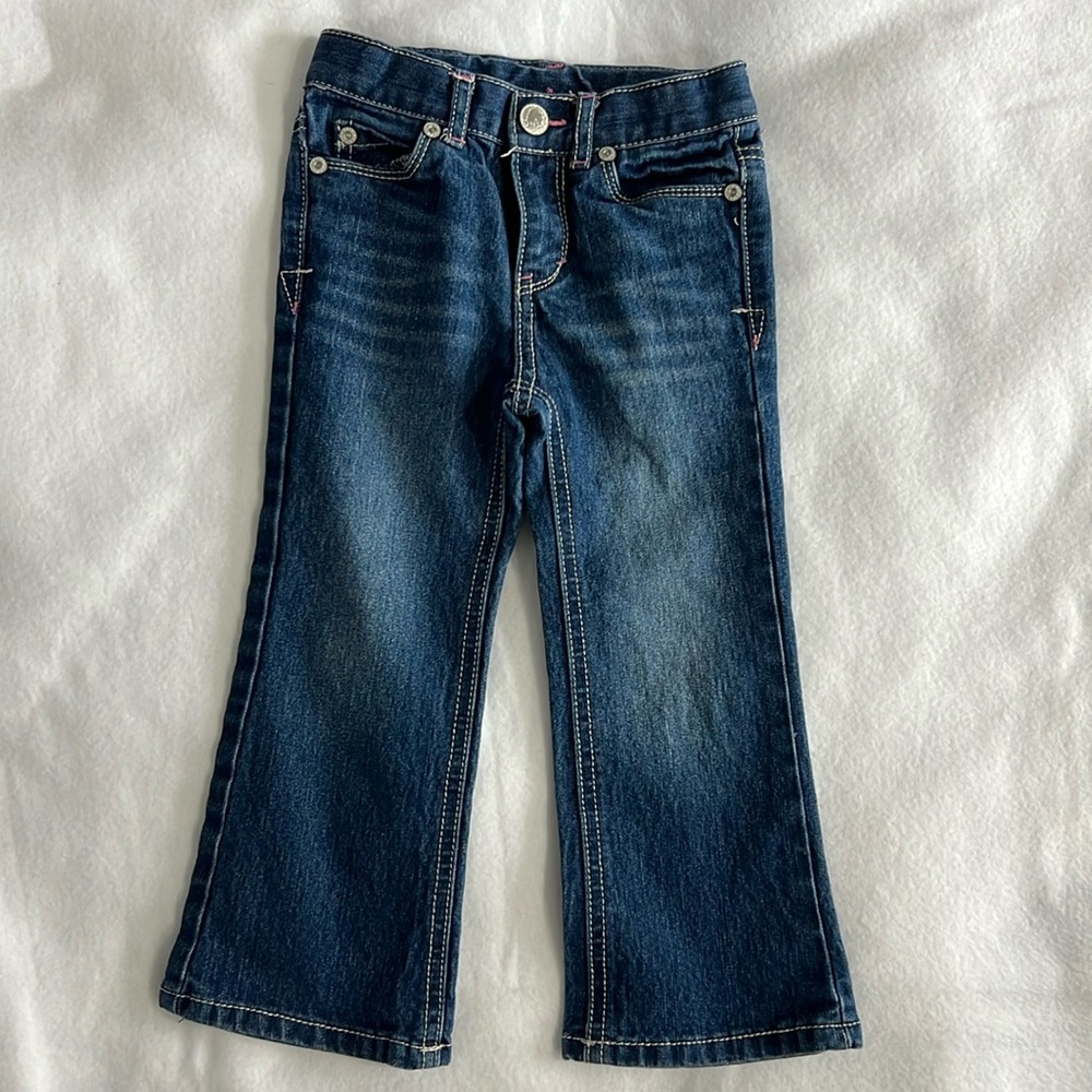 Cherokee Flare Toddler Jeans | Size 3T | Adjustable Waist